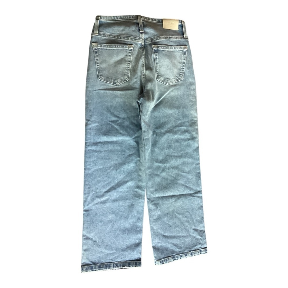 New ▶️ FREE PEOPLE ◀️ Edwin Marli Ankle Mid Rise Cropped Wide Leg Jeans Size 26 - Picture 13 of 13